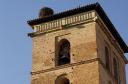 dDetalle de la torre de la iglesia de San Cipriano